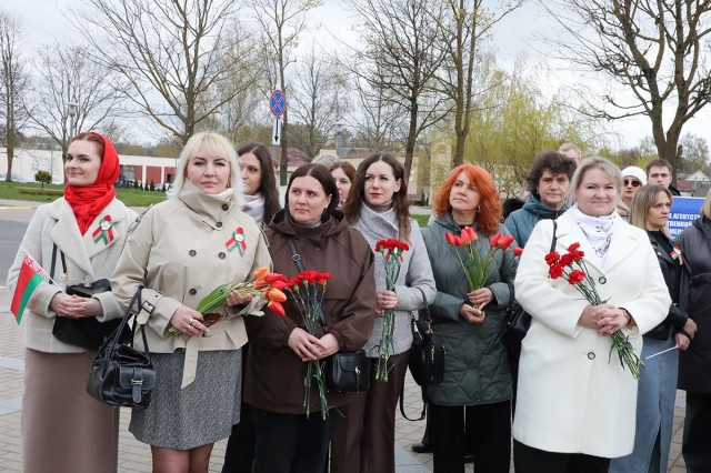 В Горках отметили Первомай.