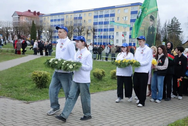 В Горках отметили Первомай.
