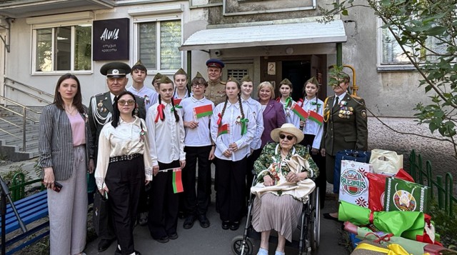 ´Спасибо, что помните´. Участница ВОВ поблагодарила молодежь за заботу и внимание.