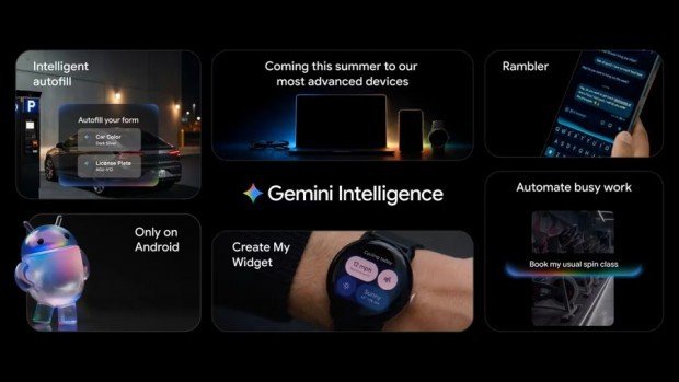 Google представила Gemini Intelligence - новый набор ИИ-инструментов для Android.