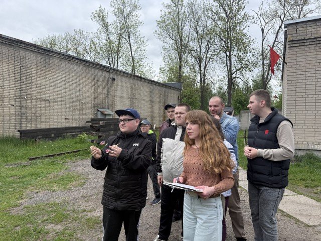 На базе военно-исторического клуба ´Бобруйский рубеж´ при содействии Ленинской районной организации г. Бобруйска ´Белорусское...