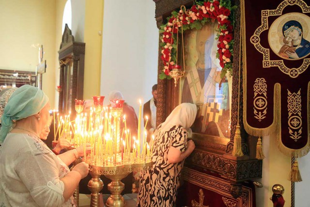 Престольный праздник Никольского кафедрального собора.