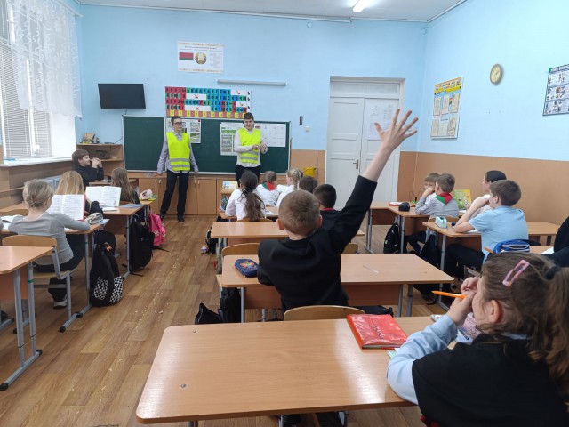 Профилактическое мероприятие по ПДД.