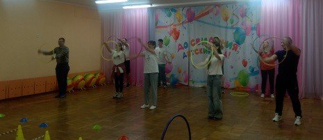 Итоговые занятия по образовательной услуге ´Детский фитнес´.