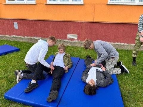 Второй день учебно-полевых сборов.