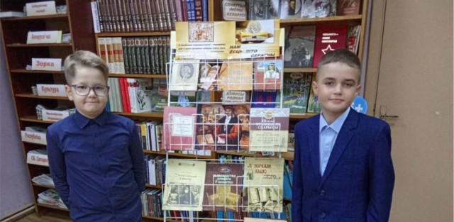 Мы захаваем для нашчадкау слова.