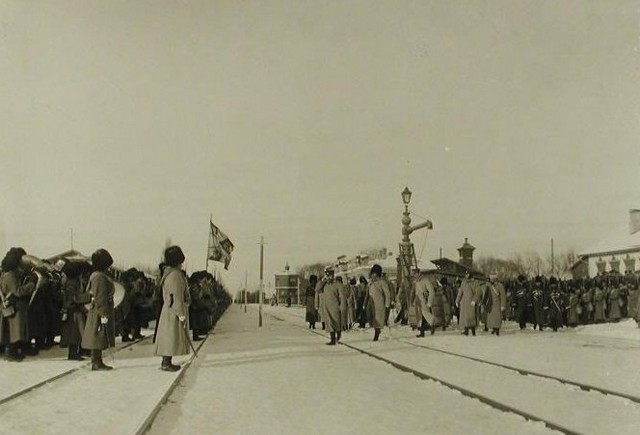 Император Николай ІІ в Бобруйске.