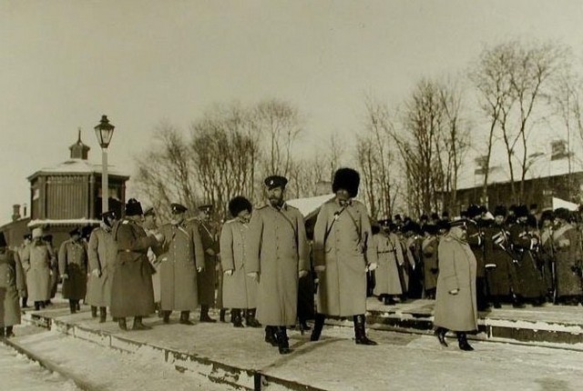 Император Николай ІІ в Бобруйске.