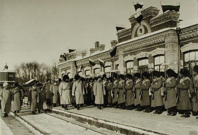 Император Николай ІІ в Бобруйске.
