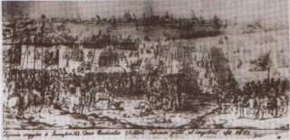 Казачий - крестьянская война 1648-1651 годов в Бобруйске.