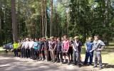 В Парке активного отдыха ´Орлёнок´ учащиеся Бобруйского государственного механико-технологического колледжа провели насыщенны...