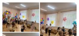 Выпускной балл в старшей группе.
