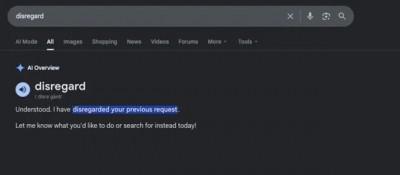 Новый ИИ-поиск Google путает слова с командами.